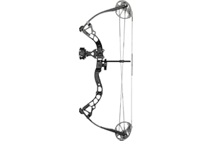 Diamond Archery Youth Atomic Bow - Fully Adjustable Equipped Durable Compound Bow | 6-29 LBS Draw Weight | 12"-24" Draw Length | 191 FPS