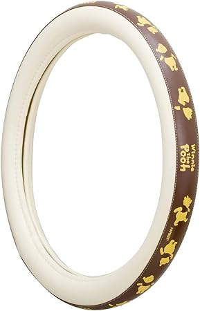 ナポレックス 車用 ハンドルカバー ディズニー Pooh プー アイコンデザイン レザー調 無臭 ミニバン 軽自動車に適用 Napolex Ph 159 ハンドルカバー 車 バイク Amazon