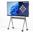 TIBURN HQ Board 75" R2 MAX，Smart Board 4K UHD Touch Screen All-in-One Computer for Office and Classroom with Windows 11 Pro & Open App Ecosystem