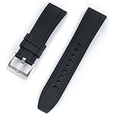 StrapHabit Quick Release Rubber Watch Strap Band FKM 20mm 22mm 24mm