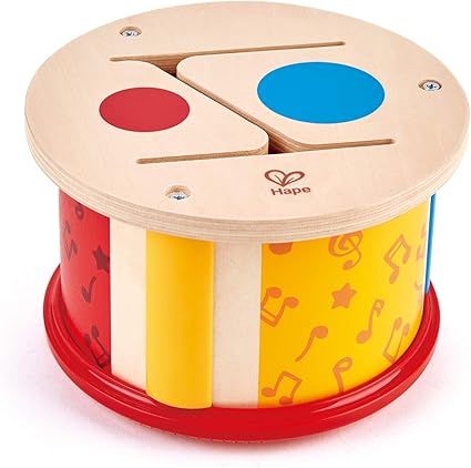 wooden drum for toddlers