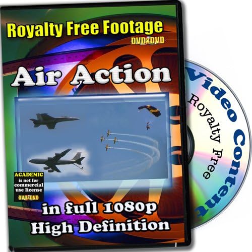 Air Action - Royalty Free Video Footage High Definition Collection, Academic License