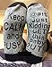 Non-Skid Push Socks,Labor Delivery Hospital Maternity Inspirational Pregnant Push Socks Baby Shower Gift for the Mom to Be (Grey)