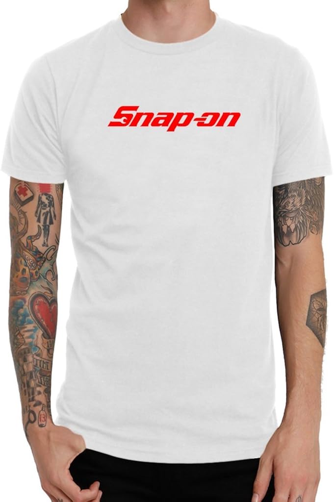 almeer short Genuine Snap On Tools Mens Tshirt one side