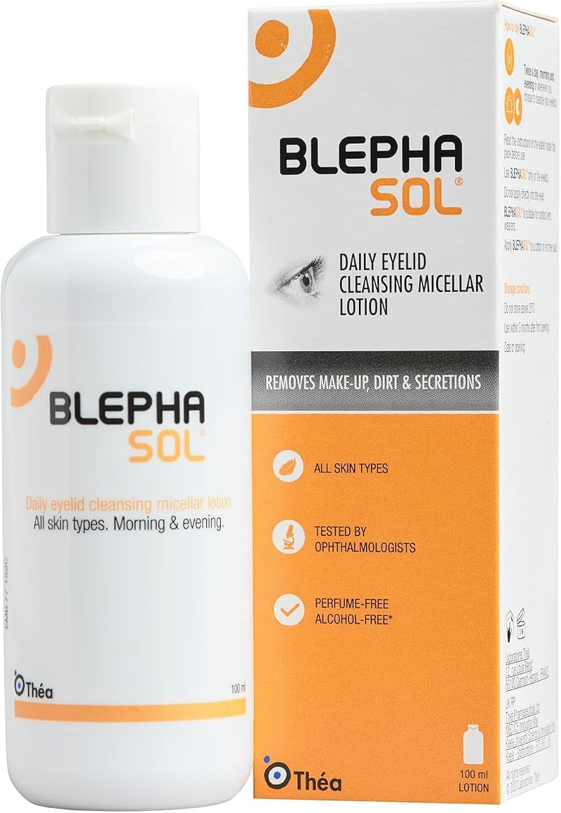 Blephasol Micellar Eyelid Cleansing Lotion 100ml Soap Free