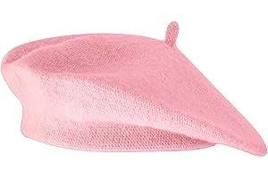 choyaxo French Beret Hats Solid Classic Beret Hats for Girls