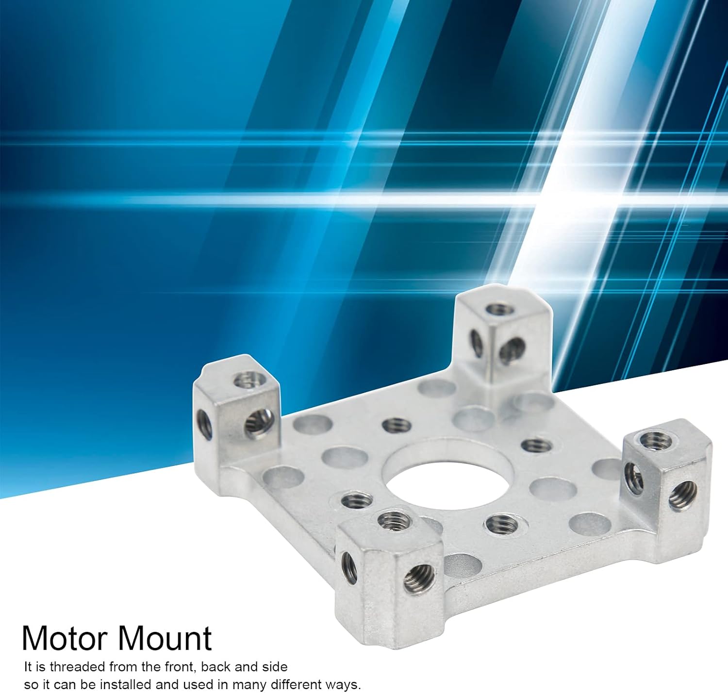 BWLZSP Electric Motor Mount, Zinc Alloy Quad Block Motor Mount Mounting Holder Easy Installation 3201-0043-0002: Sports & Outdoors