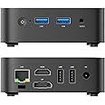 ACEMAGIC Black Vista V1 N97 Mini PC,16GB DDR4 RAM 1TB SSD Mini Computers, 12th Gen N97(Beat N100/N95, up to 3.6GHz) 4K Dual Display/WiFi for Home/Office,Win 11 Pro Small Desktop Computer
