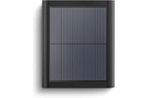 Ring Solar Panel (2nd Generation), 4W for Outdoor Cam Plus, Outdoor Cam (Stick Up Cam), Stick Up Cam Pro, Spotlight Cam Plus, Spotlight Cam Pro - Black