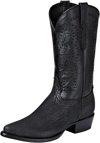 botas vaqueras para hombre color vino