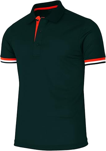 green dri fit polo shirts