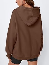EFAN Womens Oversized Hoodies Fleece Hooded