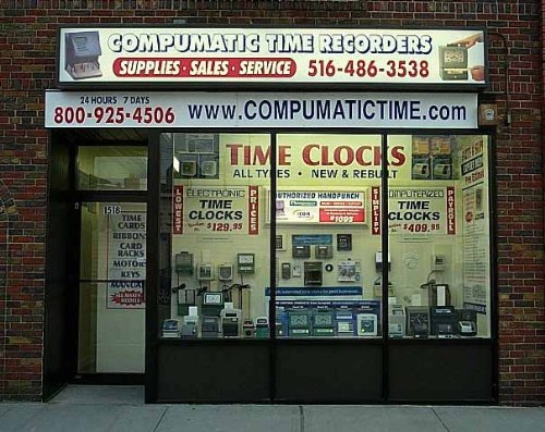 COMPUMATIC XLS 21 PIN ENTRY EMPLOYEE PAYROLL TIME CLOCK PACKAGE