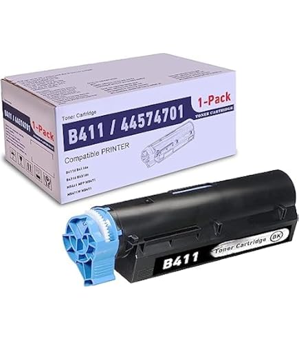 Amazon.com: Oki B411D/B411DN Toner Cartridge manufactured by