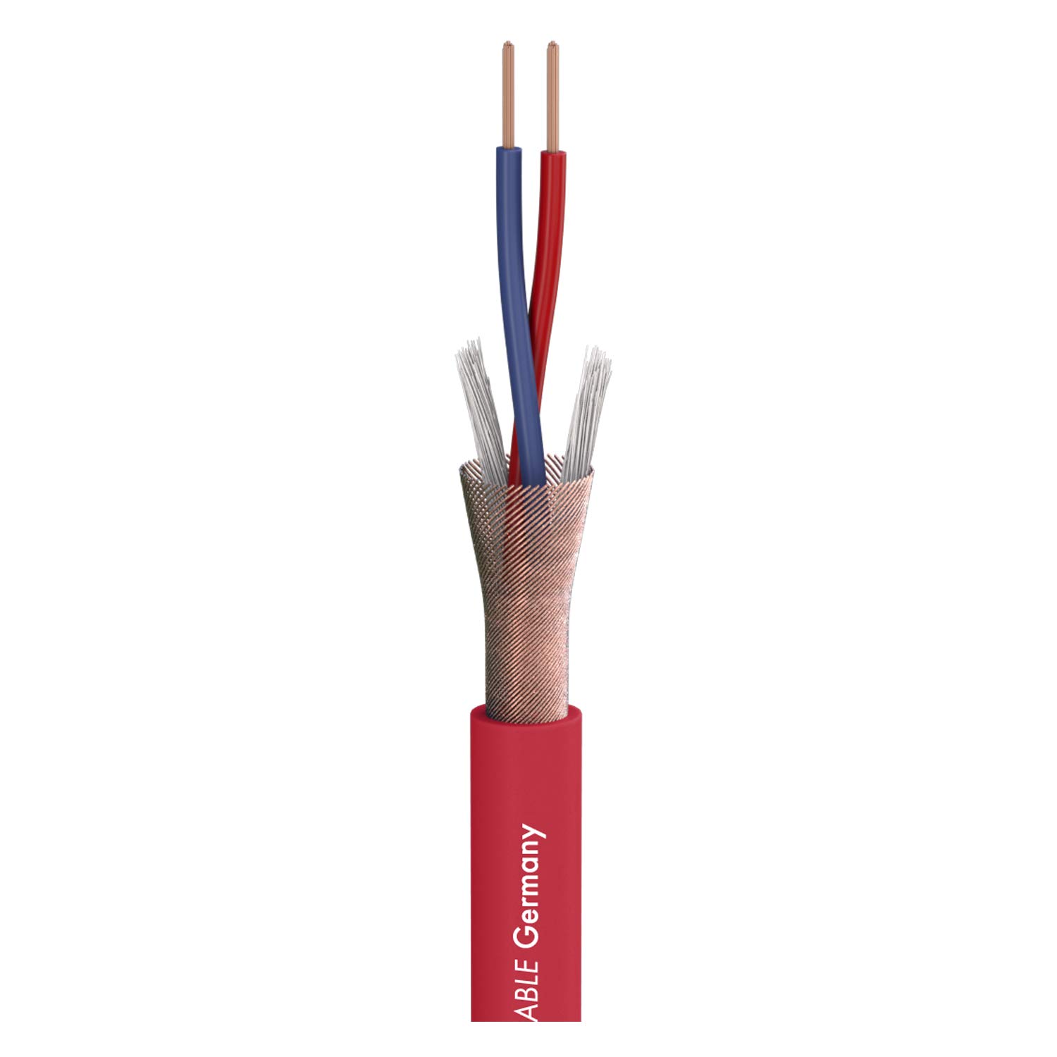 Sommer Cable Stage 22 Highflex Microphone Cable Red 50m