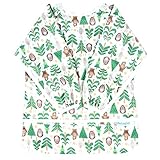 Paw Legend Long Sleeved Baby Bib - Waterproof Bib for Babies - Toddler bib (6-24 Months) with Pocket, Hedgehog