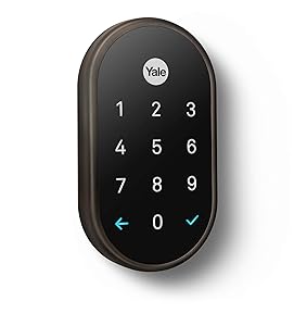 Nest x Yale Lock (Oil-Rubbed Bronze) with Nest Connect…