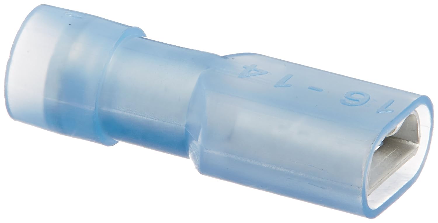 Fully Nylon Insulated Female Disconnect, 1614 Wire Size, 0.250" x 0.