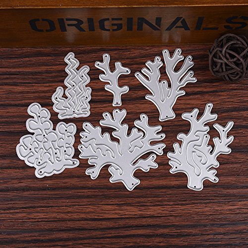 Zeroyoyo Aquatic Plants Cutting Dies Metal Stencil Card Making Scrapbook Template Mould