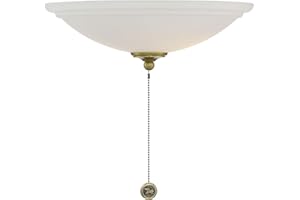 Savoy House FLG-1400-148 Wind Star Estate Brass Fan Light Kit (14" W x 5" H)