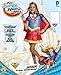 DC Superhero Girls: Supergirl Costume for Kids by Rubies, Girl's Medium