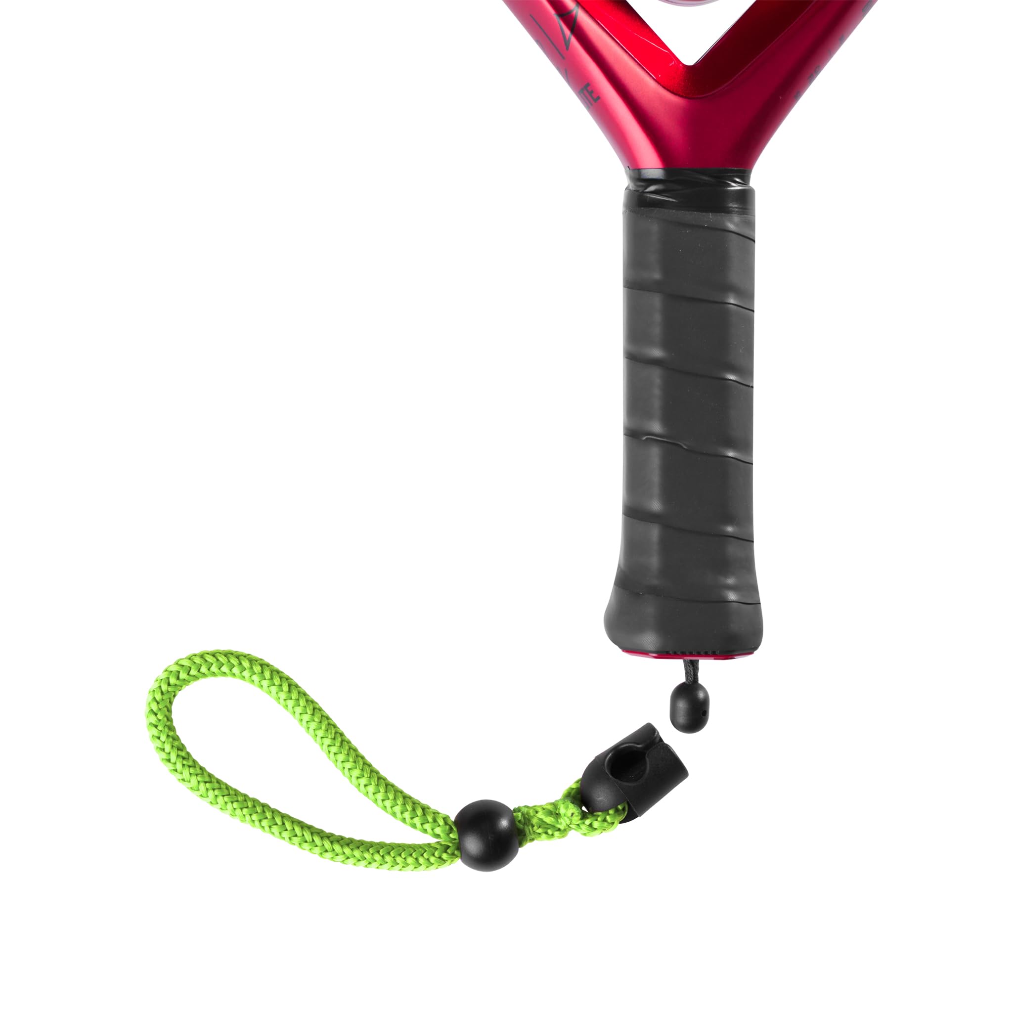 Wilson Wrist Strap for Padel Racket, Solid Braid Zipcord, Replaceable, Green