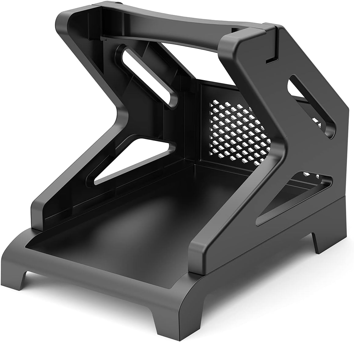 Aobio Label Holder, Compatible with Rolls and Fan-Fold Labels, Thermal Label Paper Holder, Desktop Label Printer Accessory : Office Products