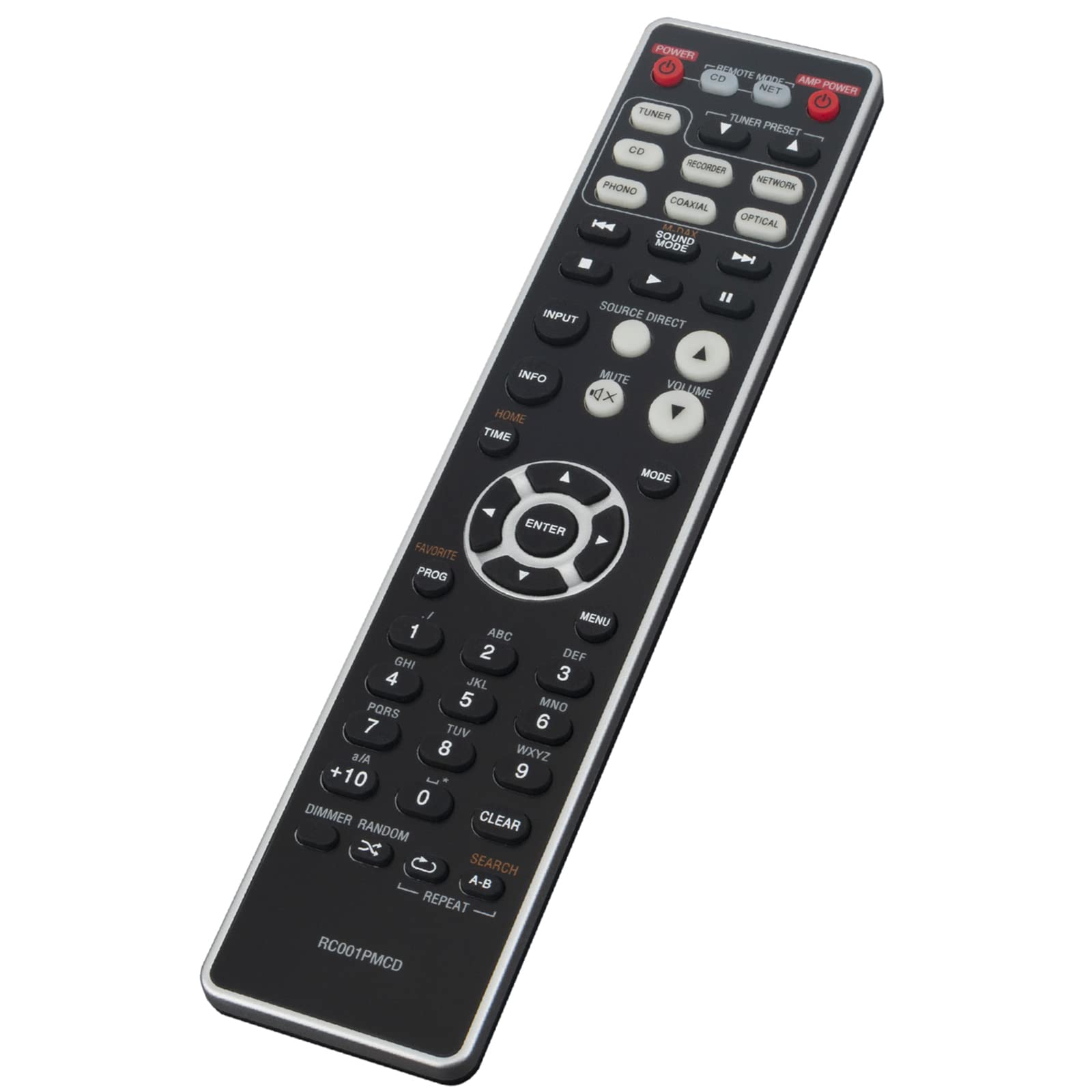 RC001PMCD Replacement Remote Control Fit for Marantz CD Player CD6005 PM6005