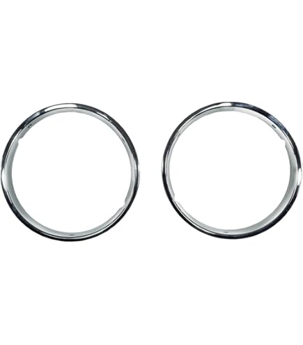 Amazon.com: Headlight Bezel Pair, 72-86 Jeep CJ : Automotive
