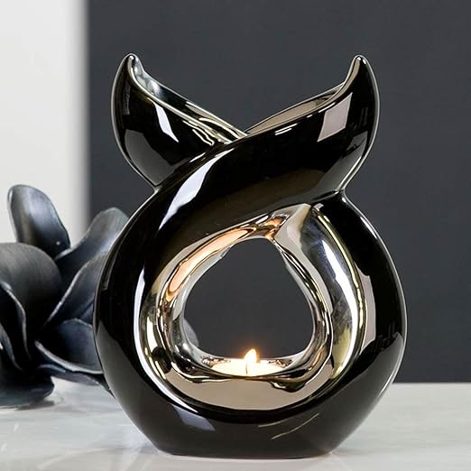 title=Bruciatore per aromi "Lago", nero