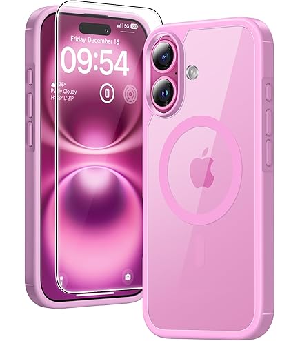 Amazon.com: Apple iPhone 16, 512GB, Pink - Unlocked (Renewed