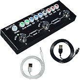 Multi Effects Guitar Pedal, Reverb Guitar Pedal, Delay, Chorus, Phaser, with IR Loading 9 AMP Models, CUBE-BABY Reverb Effect Pedal, Support Recording, Bluetooth 5.0