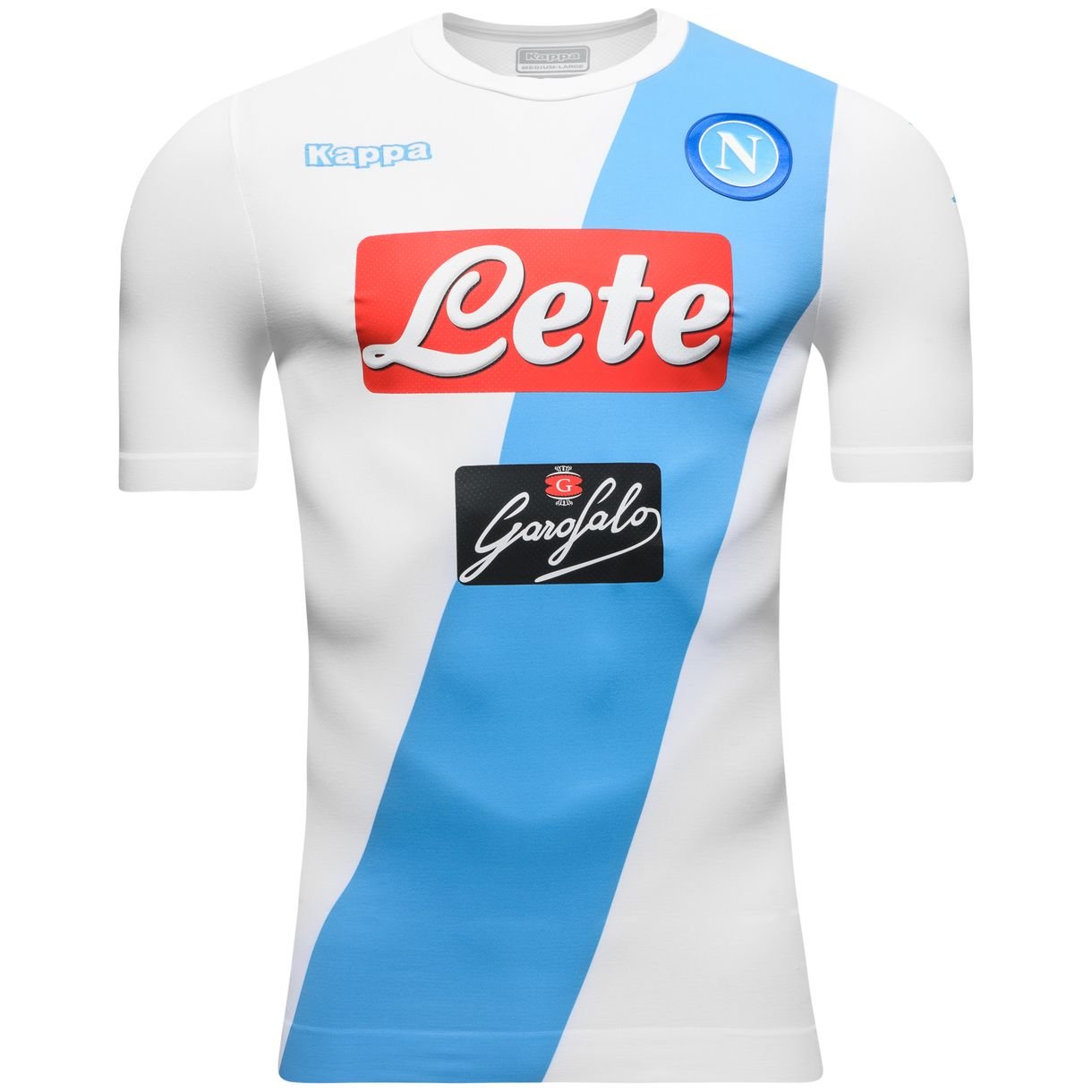 2016-2017 Napoli Authentic Away Football Soccer T-Shirt Jersey