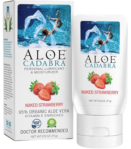 Amazon.com: Aloe Cadabra Flavored Personal Lubricant and Vaginal Moisturizer,  Organic Edible Aloe Lube for Men, Women and Couples, Non-Staining, pH  Balanced, Toy Compatible (Pina Colada, 2.5 Ounces, 1 Pack) : Health &