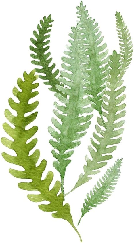 Amazon ハンセン緑の植物の装飾壁アート絵画家の寝室のリビングルームの背景diy現代の装飾なしフレームポスター 草 13 18cm ウォールステッカー オンライン通販