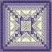 Quilt Kit Elegant Star/Purple Passion/Pre Cut Ready to Sew/QN