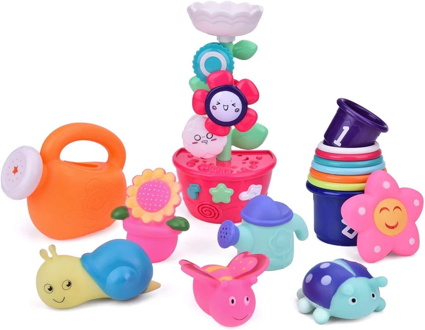 nuby watering can bath toy