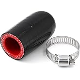 High Temperature 4-Ply Reinforced Silicone Hose Cap ID 3/4 Inch(19mm) Hose End Plug For Turbo Bypass Valve/Vacuum/Fix Leak/Th