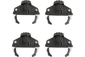 4Pcs Quick Fast Caliper Fixation for Thule Car Roof Box, Quick Clip Accessory Pack for Luggage Box