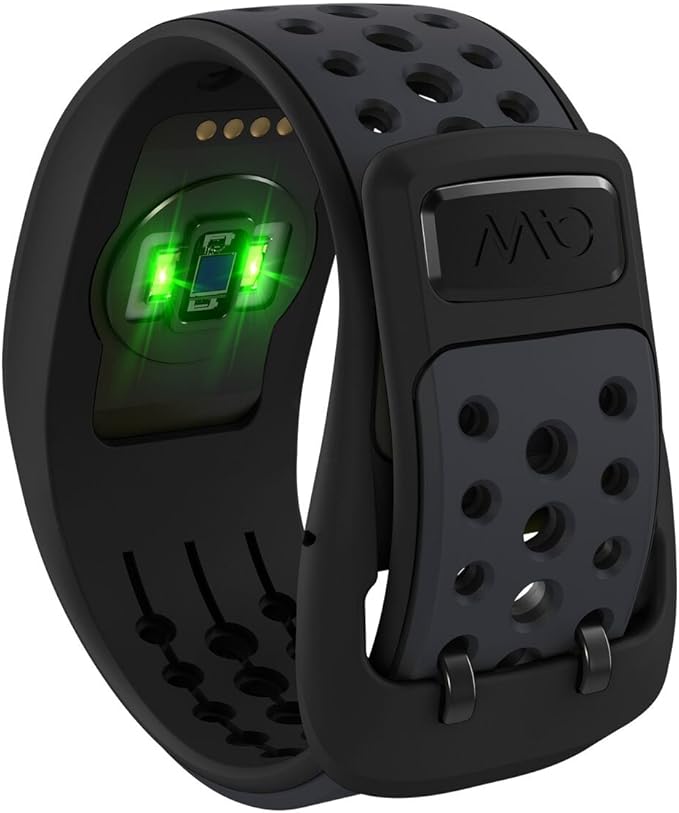 Mio LINK - Pulsómetro sin banda pectoral, talla S/M, color gris