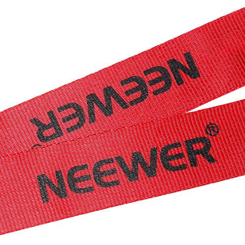 Neewer Digital Grey Card Set - 4" x 5" White Balance Card 18% Gray Card for Digital and Film Photography with Premium Lanyard