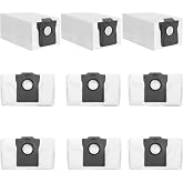 Dust Bags Replacement for Dreame D10 Plus Gen 2 Robot Vacuum RLD32GD: 9pack | used for Suitable for families with children and pets. Large capacity Spare Accessories Parts