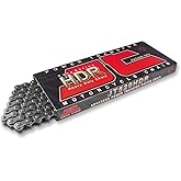 thumbnail image 2 of JT Chain JTC420HDR114SL - 420 Series Black Heavy Duty Motorcycle Chain, 114 Links With Clip Master Link 2 of 9