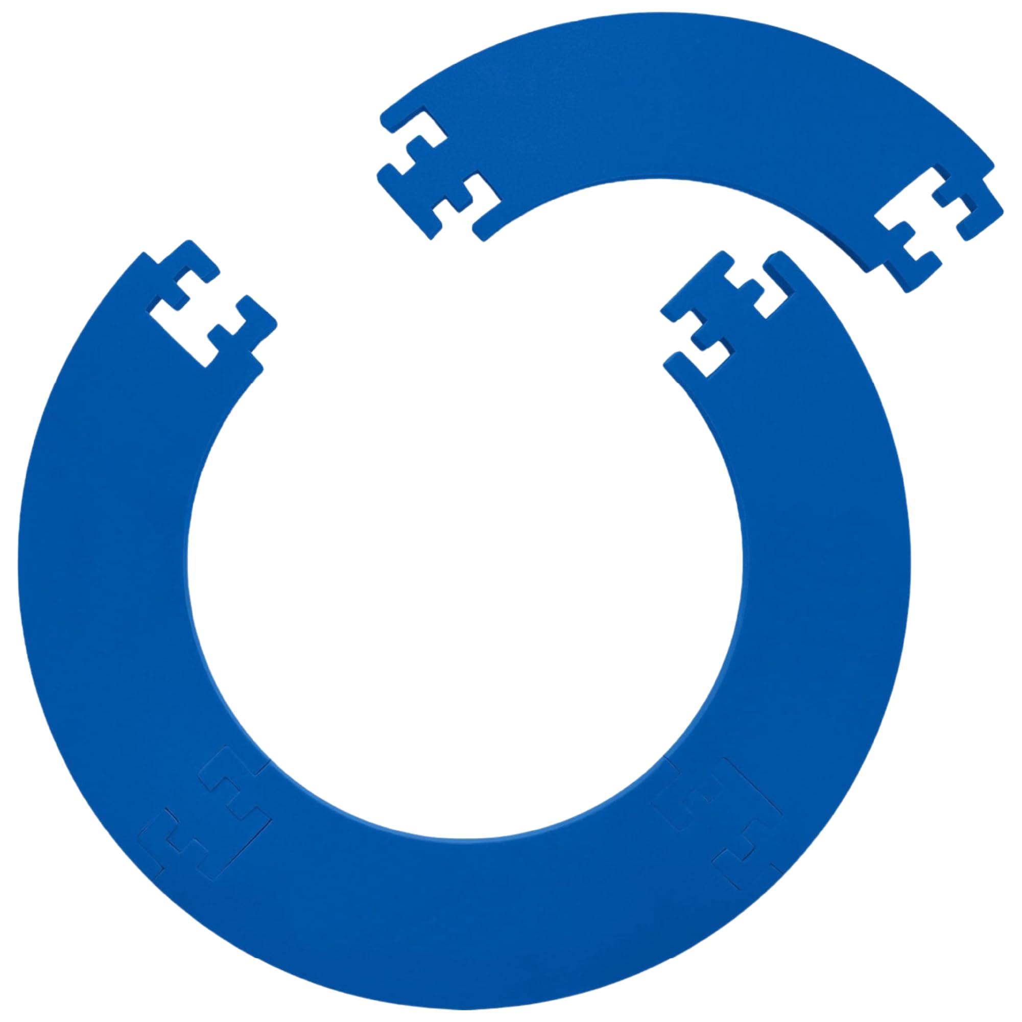 Designa Darts SU076 | Dartboard Surround Durable Lightweight EVA Jigsaw Ring Design, Blue