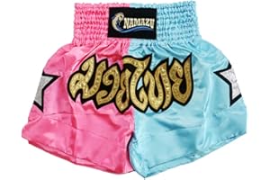 NAMAZU Muay Thai Shorts for Men and Women, High Grade MMA Gym Boxing Kickboxing Shorts.