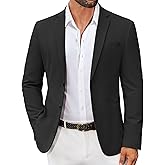 COOFANDY Men's Casual Regular Fit Blazer Jacket Two Button Suit Jackets Lightweight Sport Coat