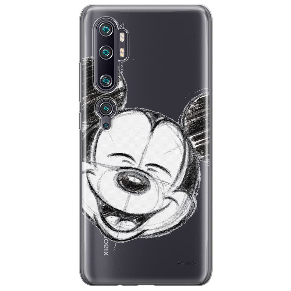 ERT GROUP mobile phone case for Xiaomi MI NOTE 10 / MI NOTE 10 PRO original and officially Licensed Disney pattern Mickey 016 optimally adapted to the shape of the mobile phone, partially transparent