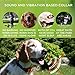 Dog Bark Collar For Small Medium and Large Breeds by Wrooof - Best For Excessive Barking, Adjustable Sound and Vibration, Extra Safe And Humane Anti Bark Training Device - No Shock No Spiky Prongs