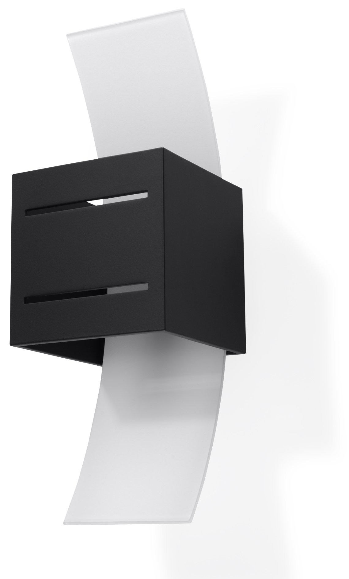 Mialux Neco Wall Light Indoor Black Rectangular 1 x G9 up to max. 40 W 230 V IP20 Living Room Bedroom Staircase Hallway Energy Class A++
