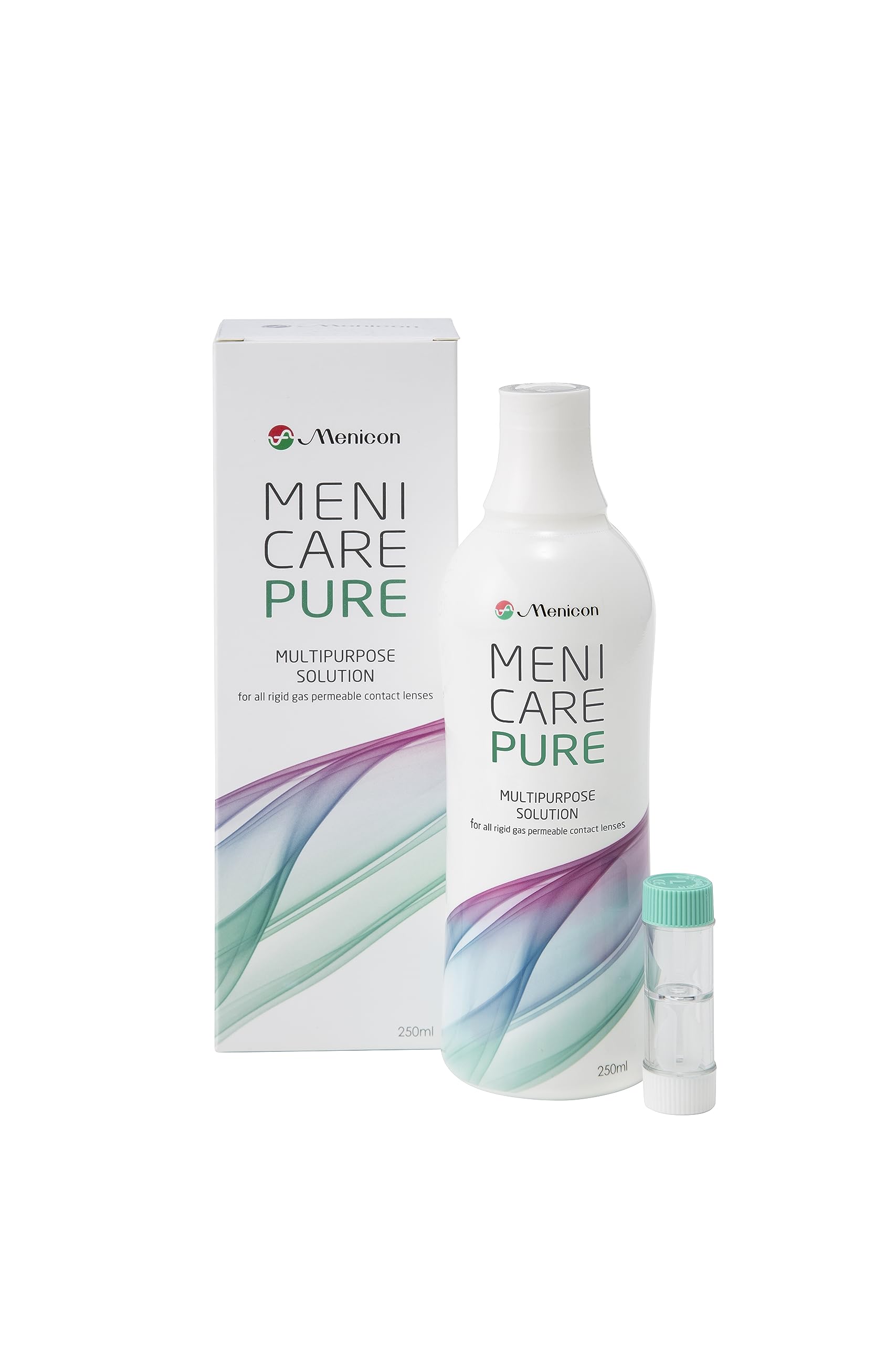 Menicare Pure Multipurpose Solution 250 ml for All Gas Permeable Contact Lenses